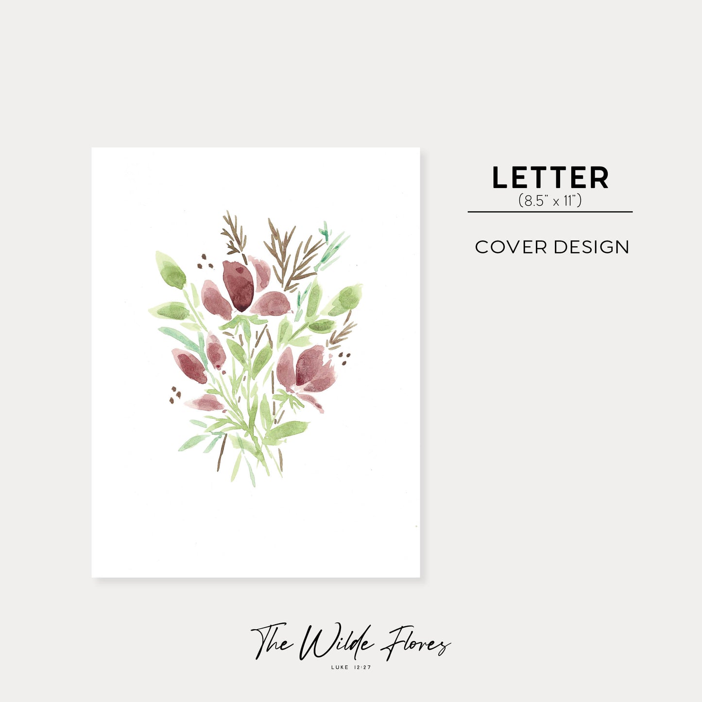 Grid Note Pages: Letter Size Printable