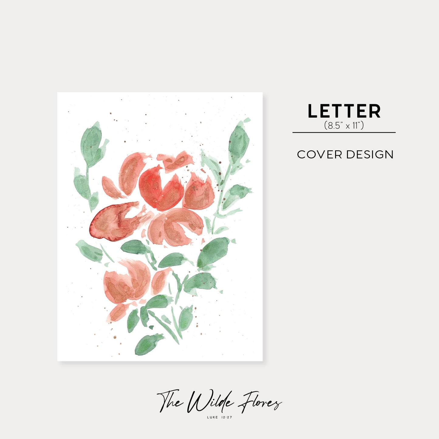 2023 Quarter Overview: Letter Size Printable