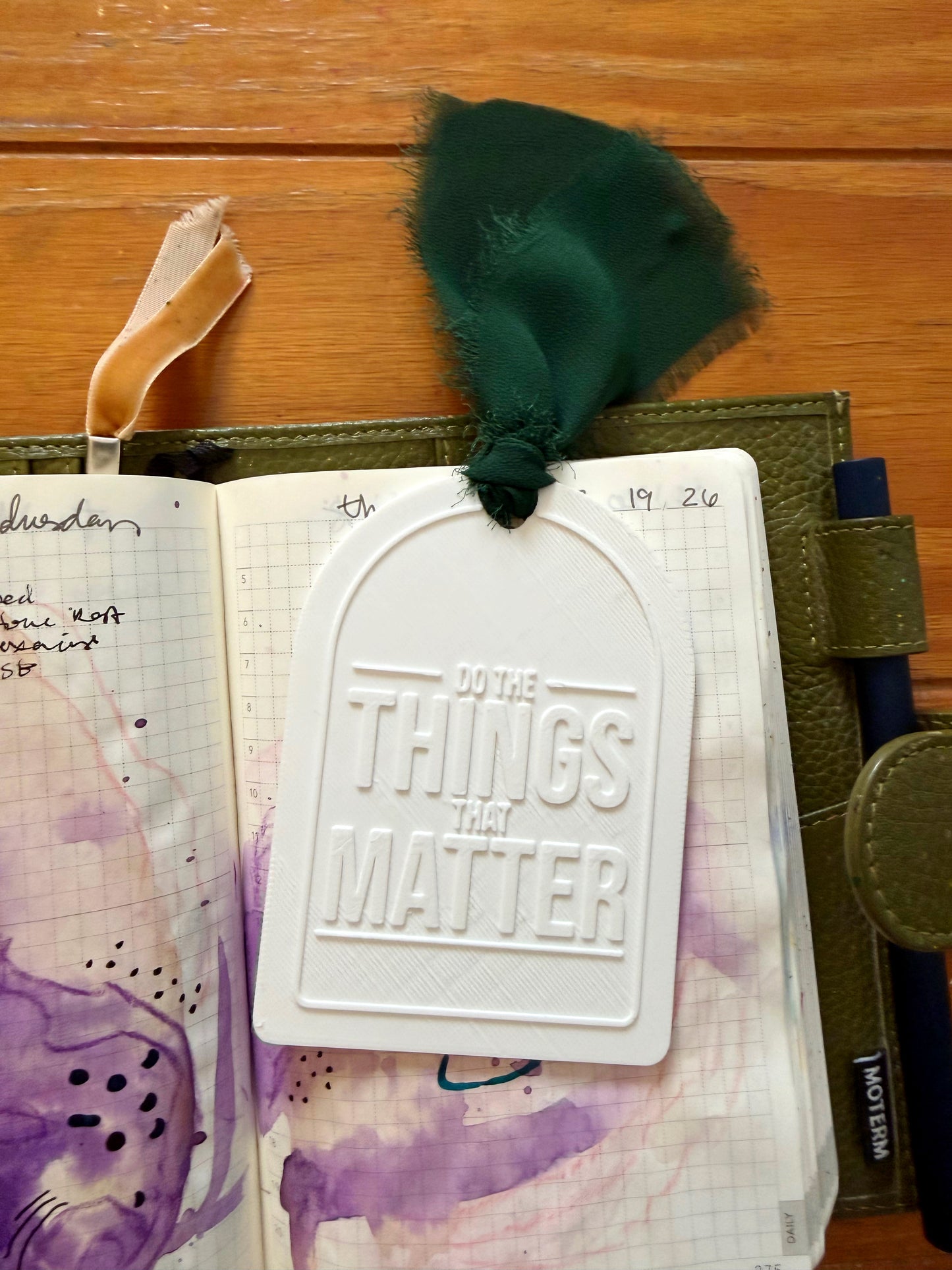 Do the things that Matter Arch Bookmark
