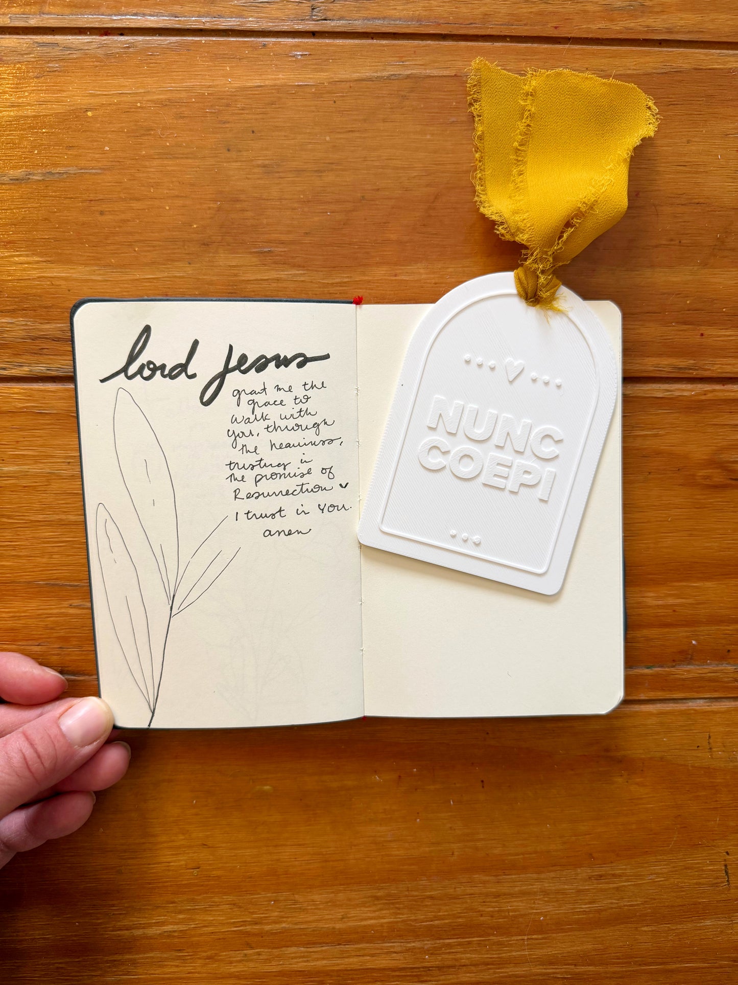 Nunc Coepi Arch Bookmark