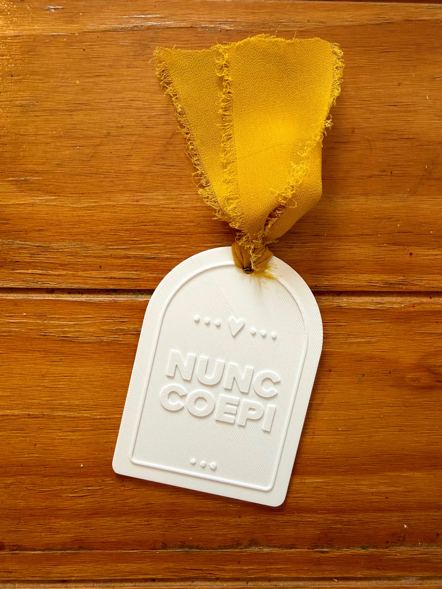 Nunc Coepi Arch Bookmark