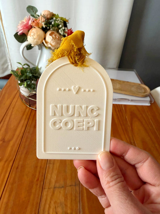 Nunc Coepi Arch Bookmark