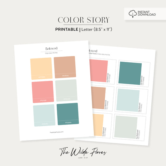 Beloved Color Story: Color Palette Guide