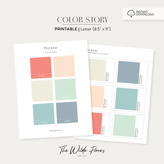 Precious Color Story: Color Palette Guide