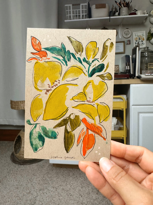 Brush & Bloom: Meadow Light Collection Study 01/05