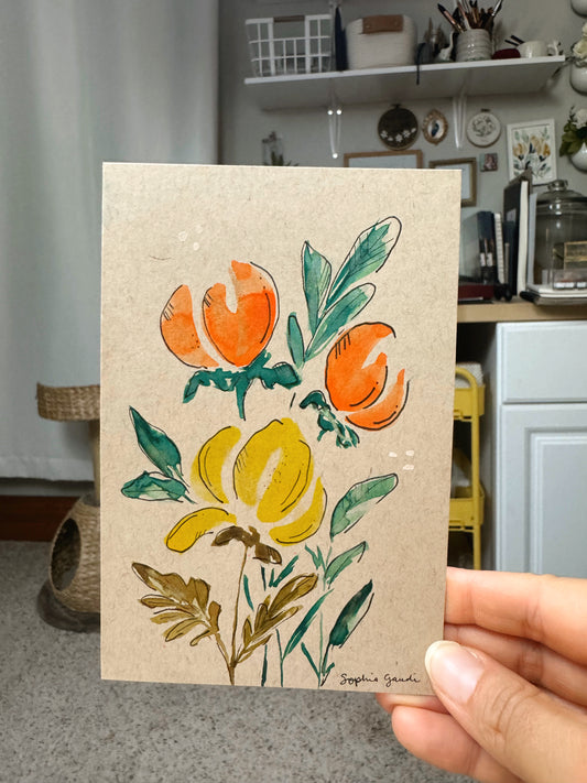 Brush & Bloom: Meadow Light Collection Study 04/05