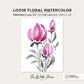 Loose Floral | Wild Spring Bloom