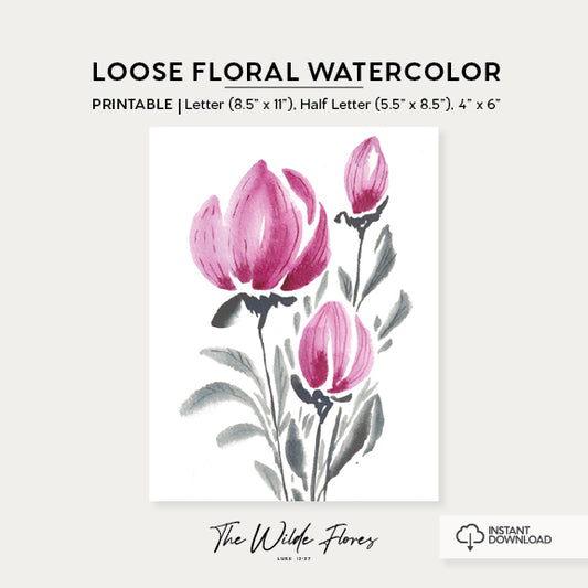 Loose Floral | Wild Spring Bloom