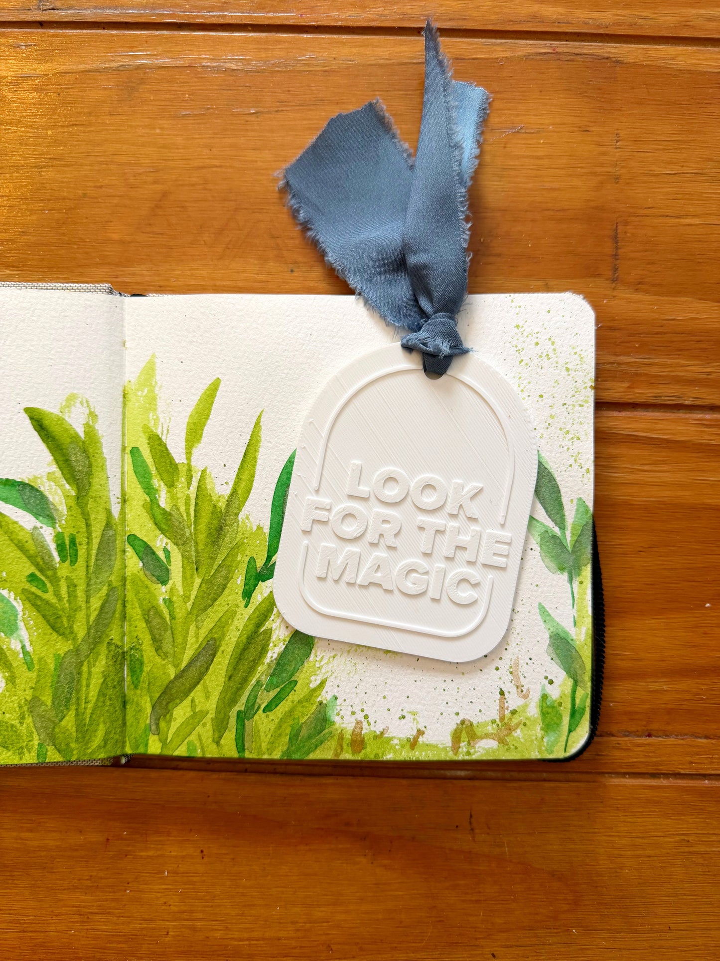 Look For the Magic Small Arch Bookmark