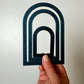 Tall Arch Stencil Set of 3