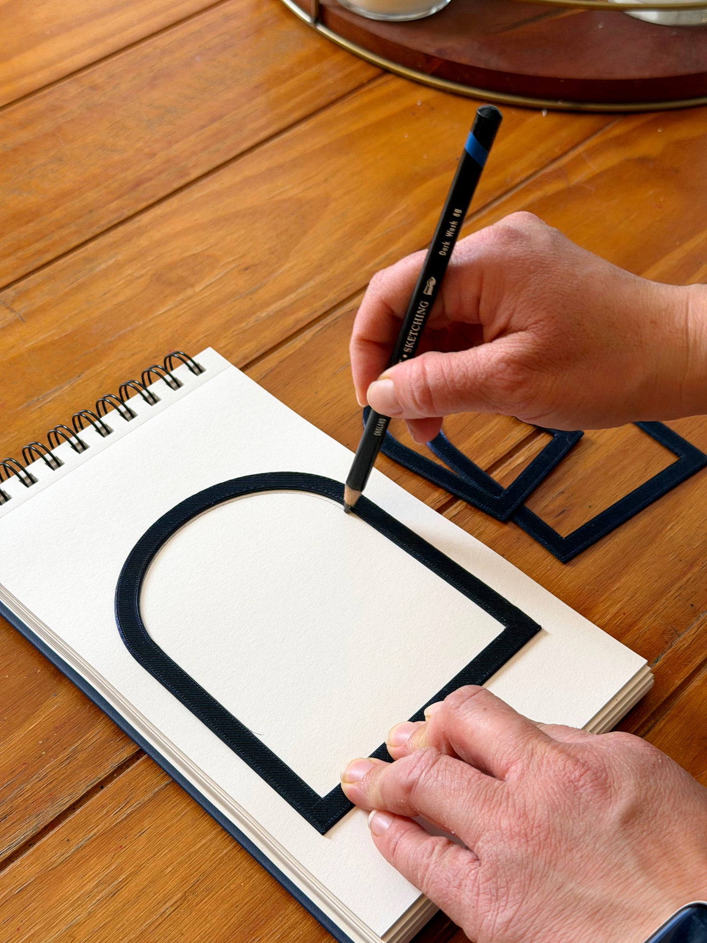 Wide Arch Stencil Set of 3