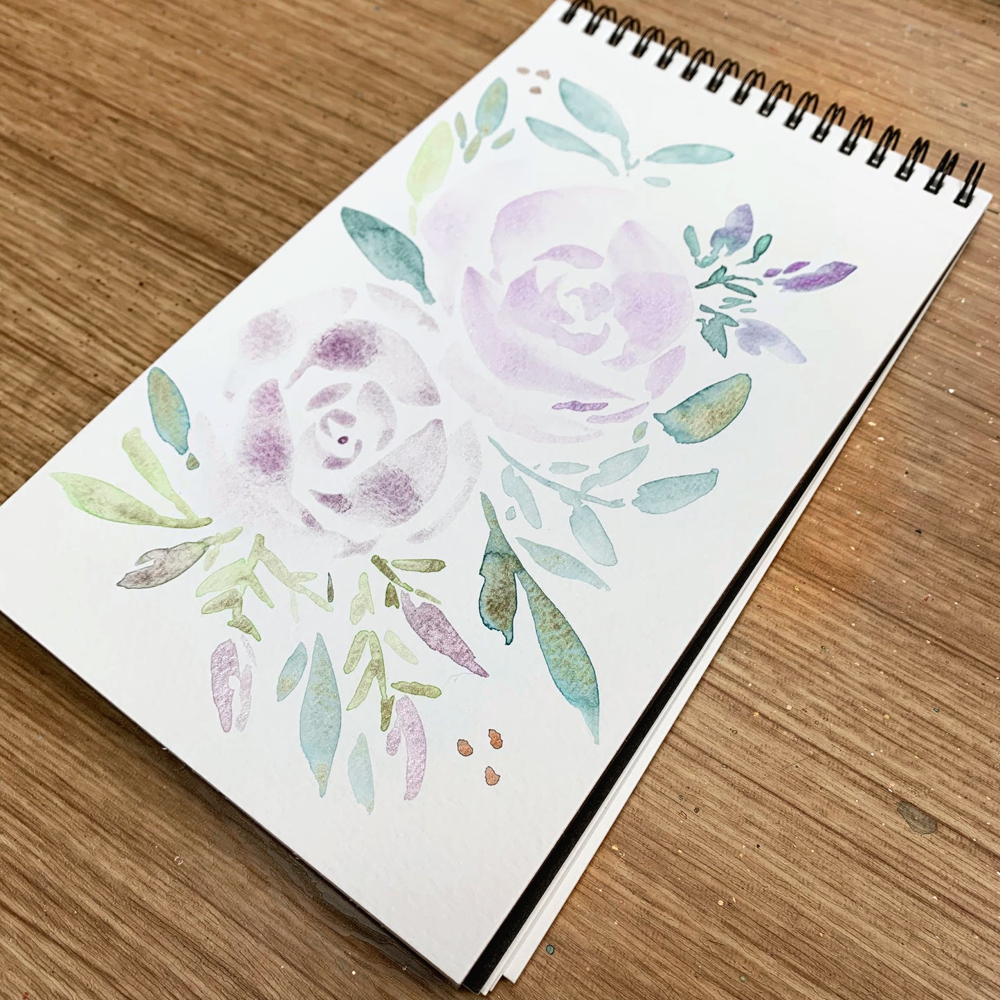 Artist Sketchbook | 12 Florals