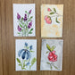 Original Loose Floral Watercolor Postcards (Set of 3): Surprise Me!