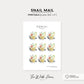 Snail Mail | Printable Stickers