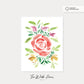Watercolor Florals Loose Rose | Freebie Printable
